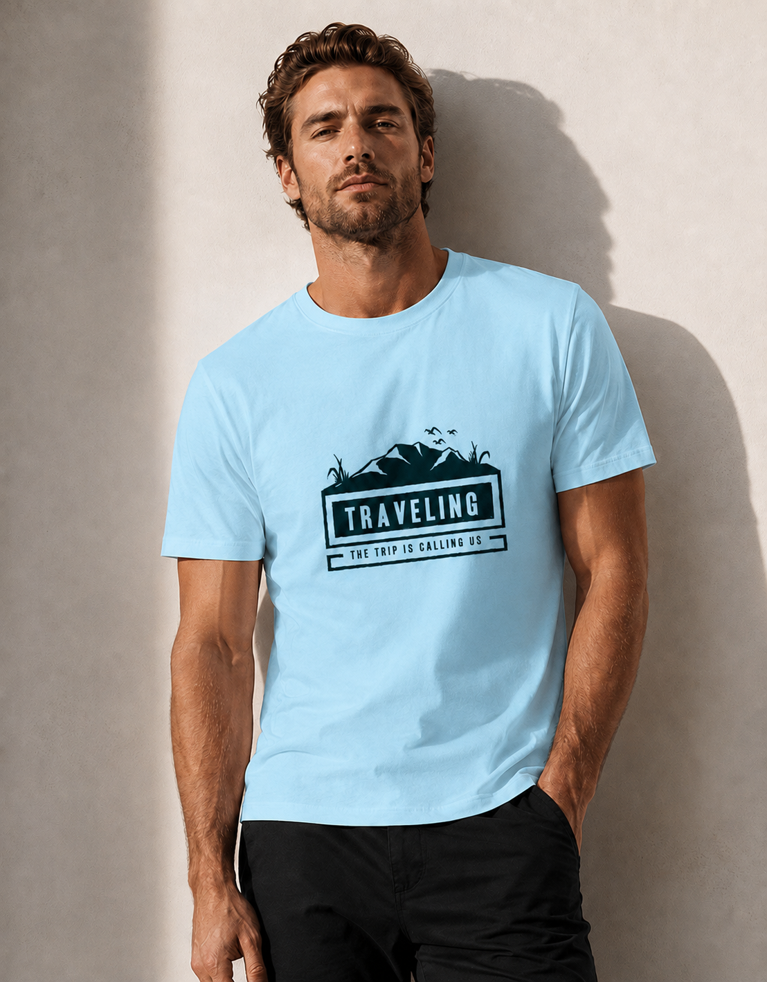 T-shirt unisexe classique à col rond