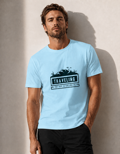 T-shirt unisexe classique à col rond