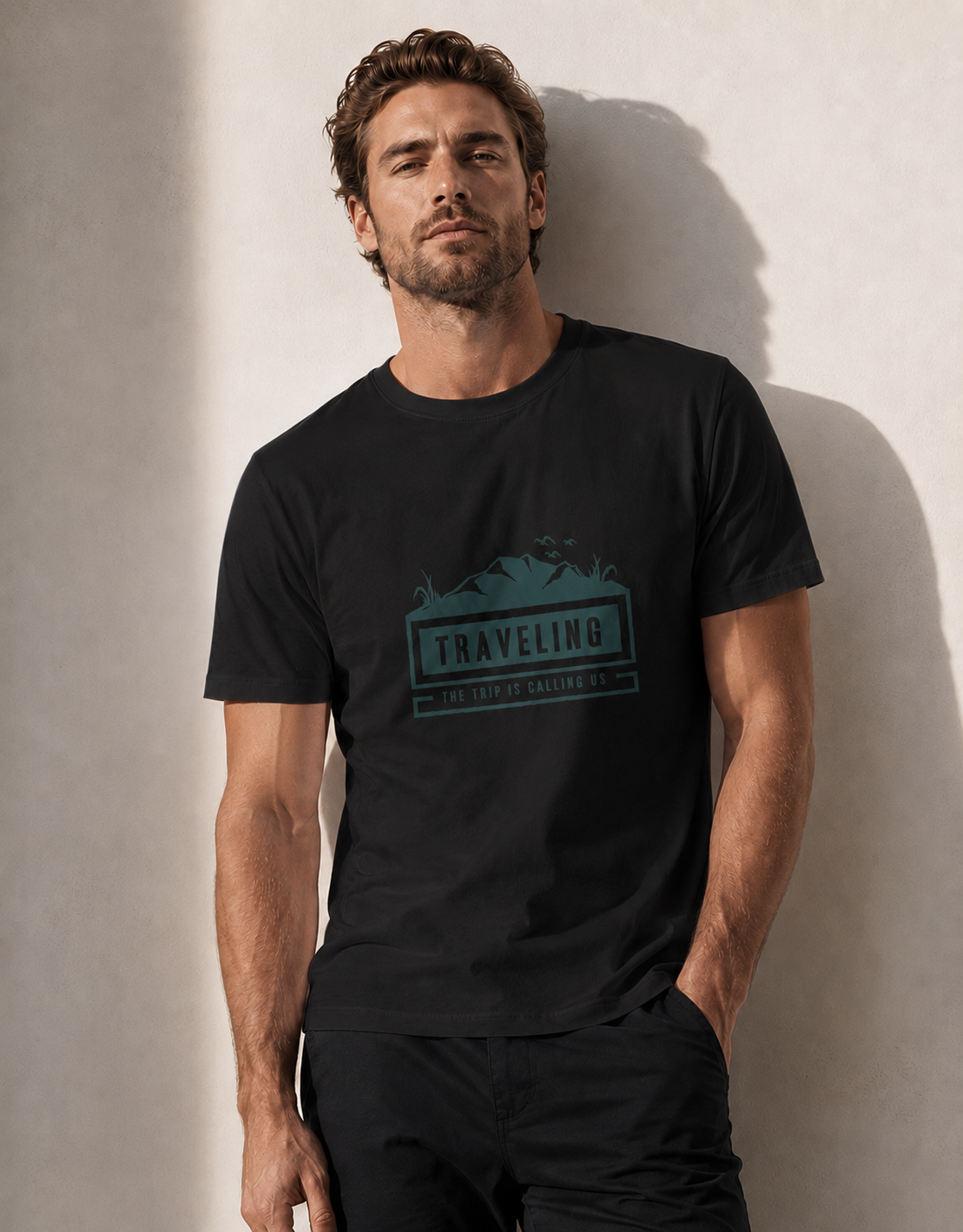 T-shirt unisexe classique à col rond