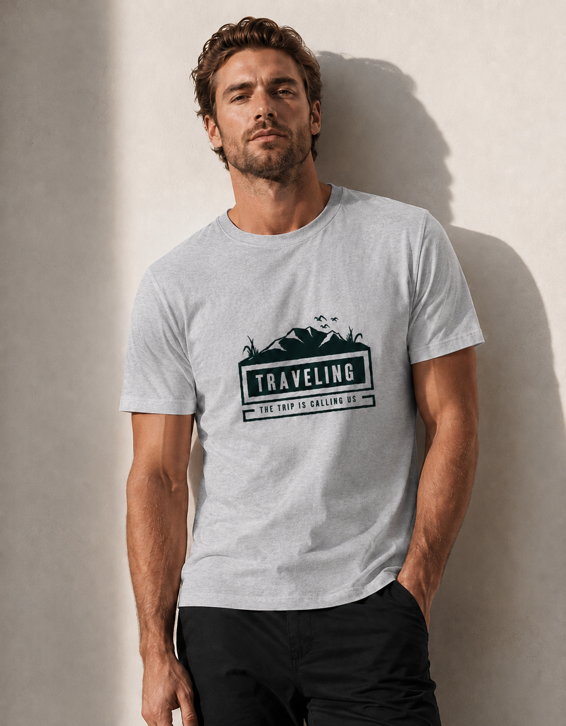 T-shirt unisexe classique à col rond