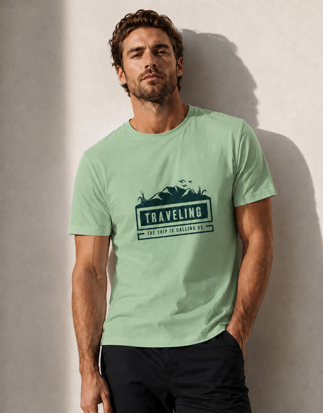 T-shirt unisexe classique à col rond