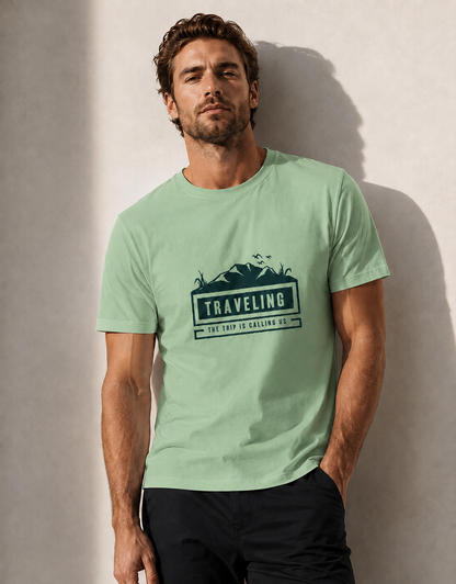 T-shirt unisexe classique à col rond