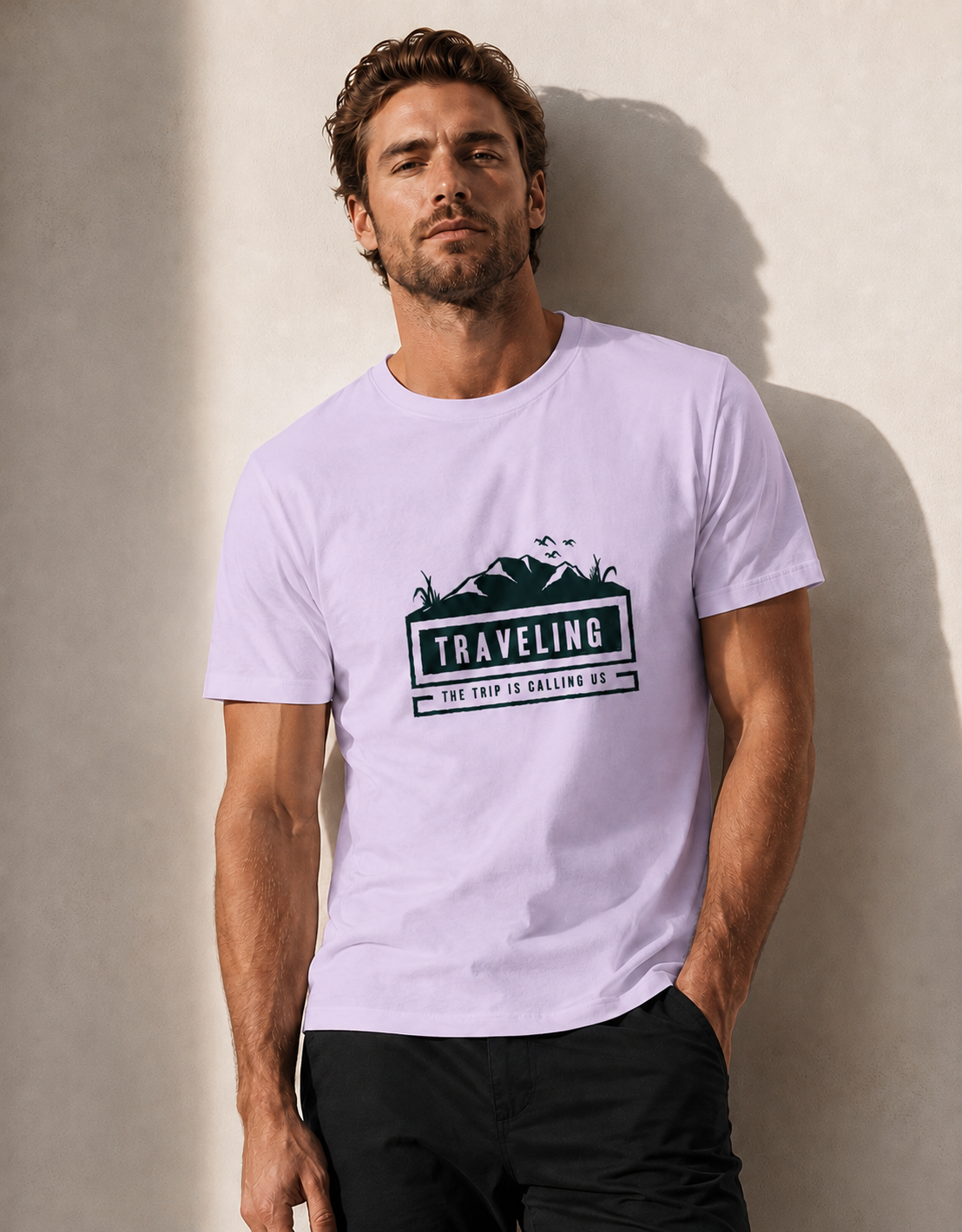 T-shirt unisexe classique à col rond