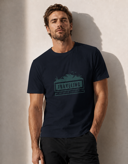 T-shirt unisexe classique à col rond