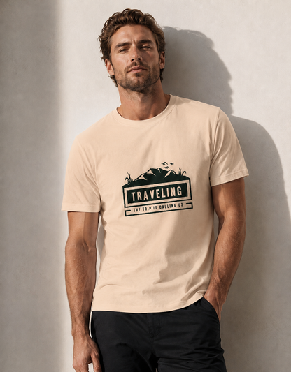 T-shirt unisexe classique à col rond