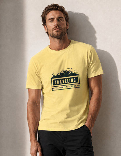 T-shirt unisexe classique à col rond