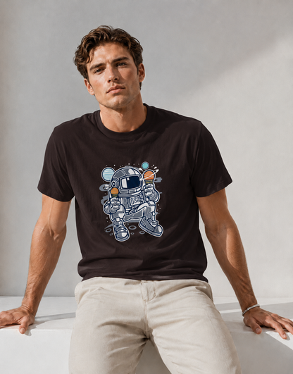 T-shirt unisexe classique à col rond