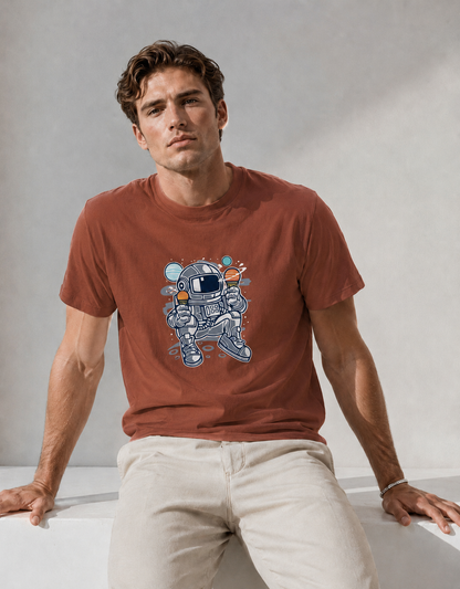 T-shirt unisexe classique à col rond