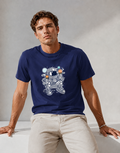 T-shirt unisexe classique à col rond
