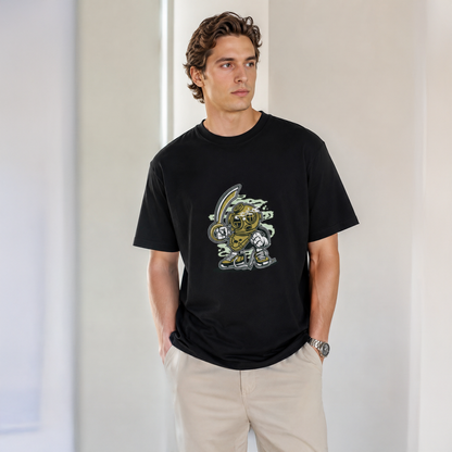 T-shirt unisexe classique à col rond