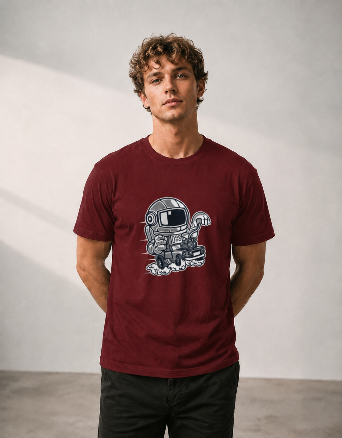 T-shirt unisexe classique à col rond