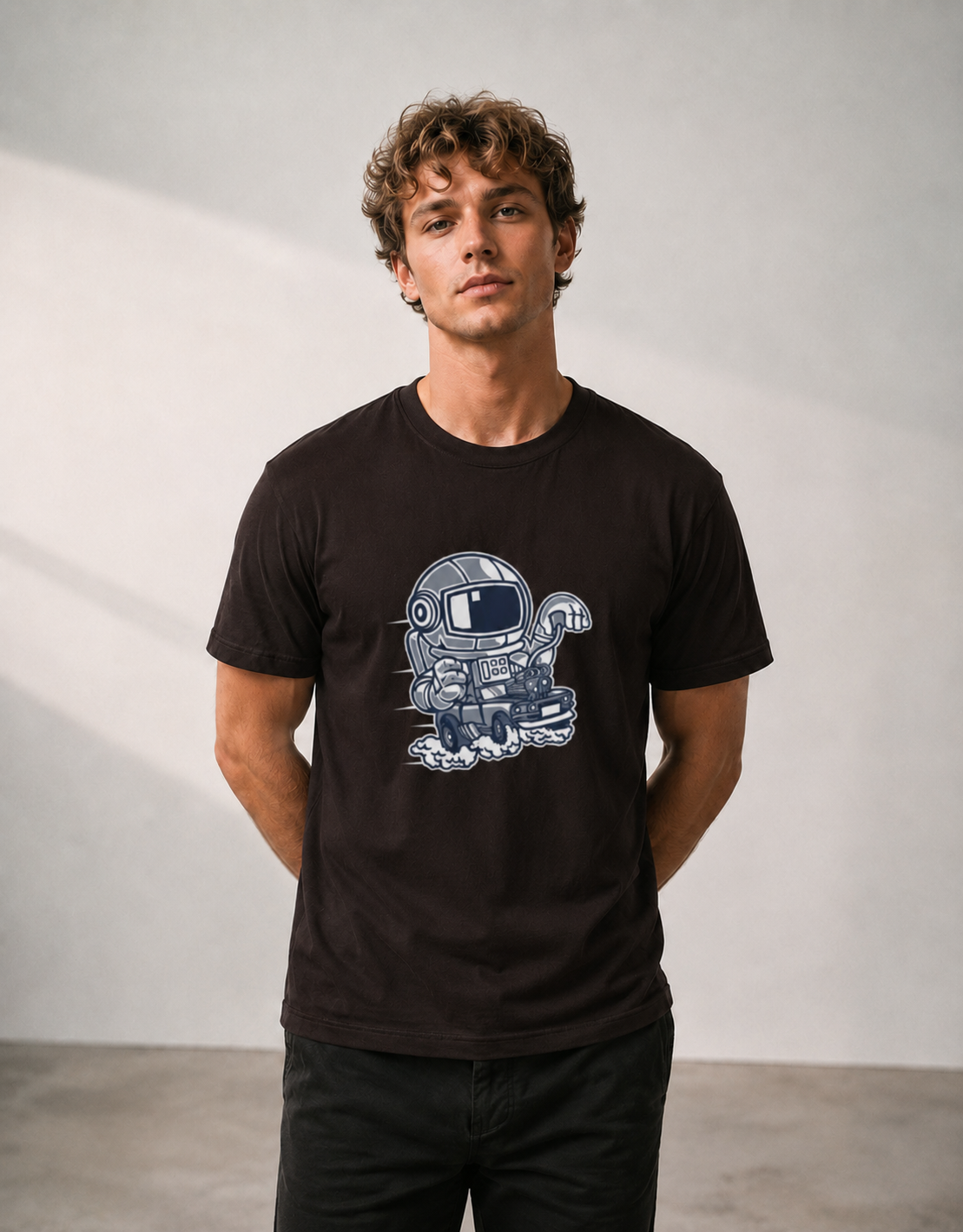 T-shirt unisexe classique à col rond