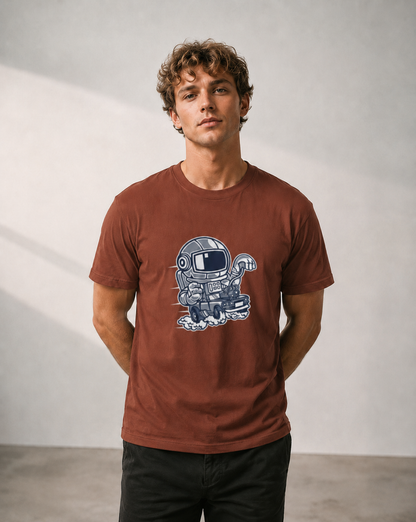 T-shirt unisexe classique à col rond