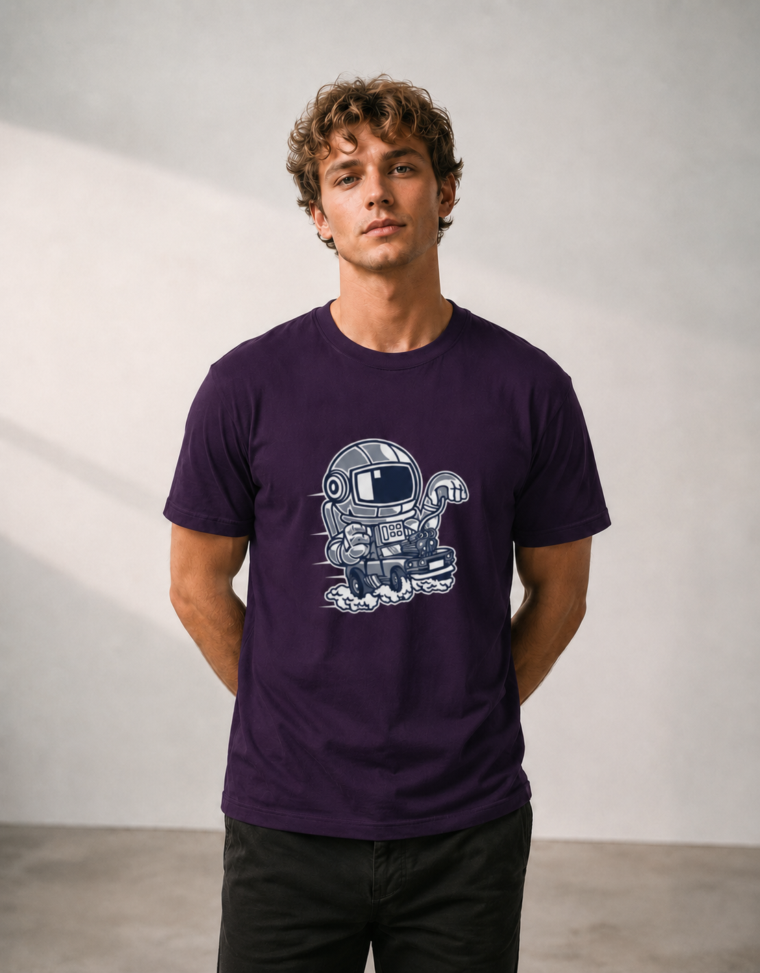 T-shirt unisexe classique à col rond