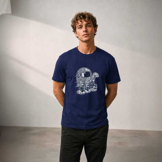 T-shirt unisexe classique à col rond