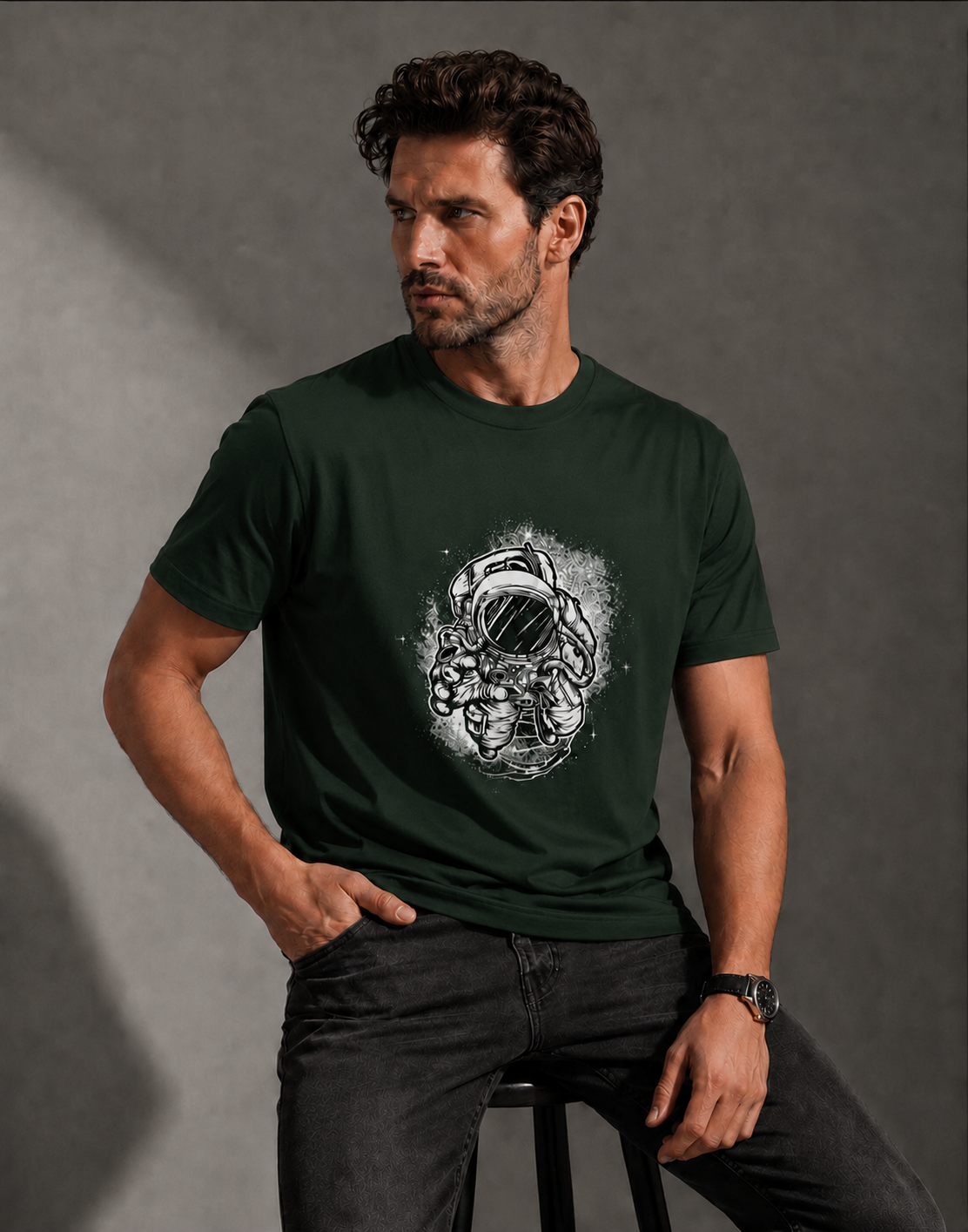 T-shirt unisexe classique à col rond
