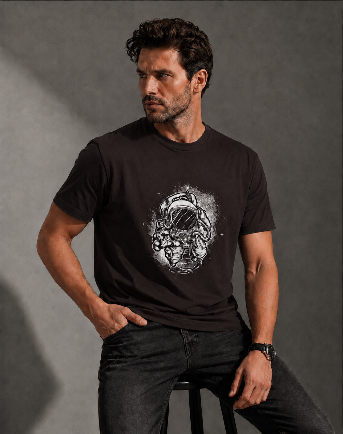 T-shirt unisexe classique à col rond
