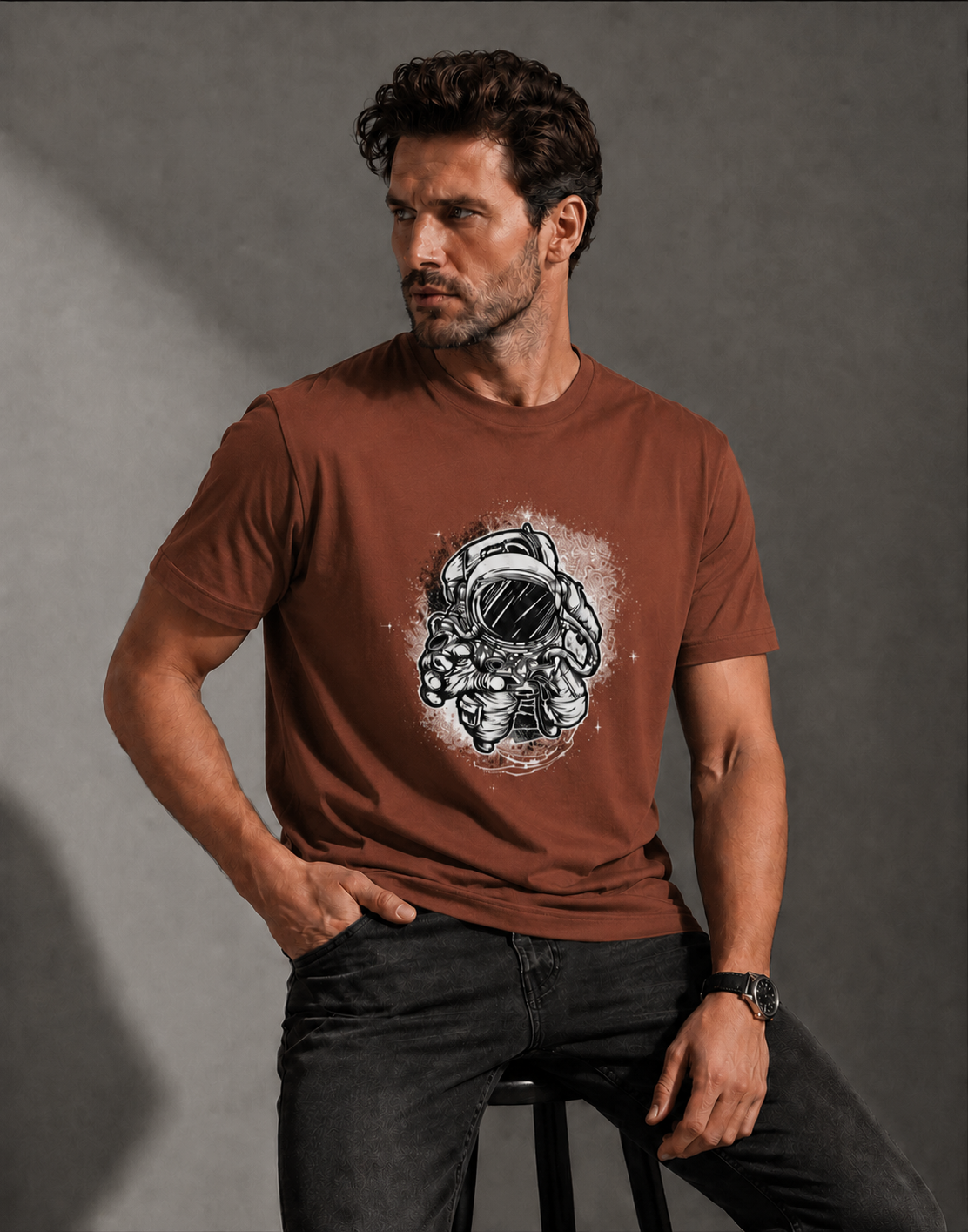 T-shirt unisexe classique à col rond