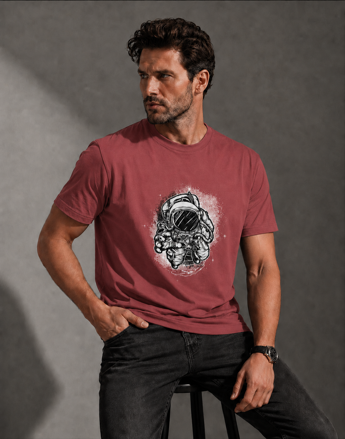 T-shirt unisexe classique à col rond