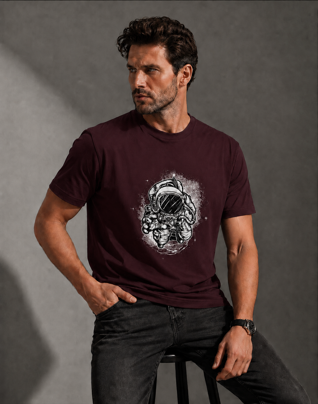 T-shirt unisexe classique à col rond