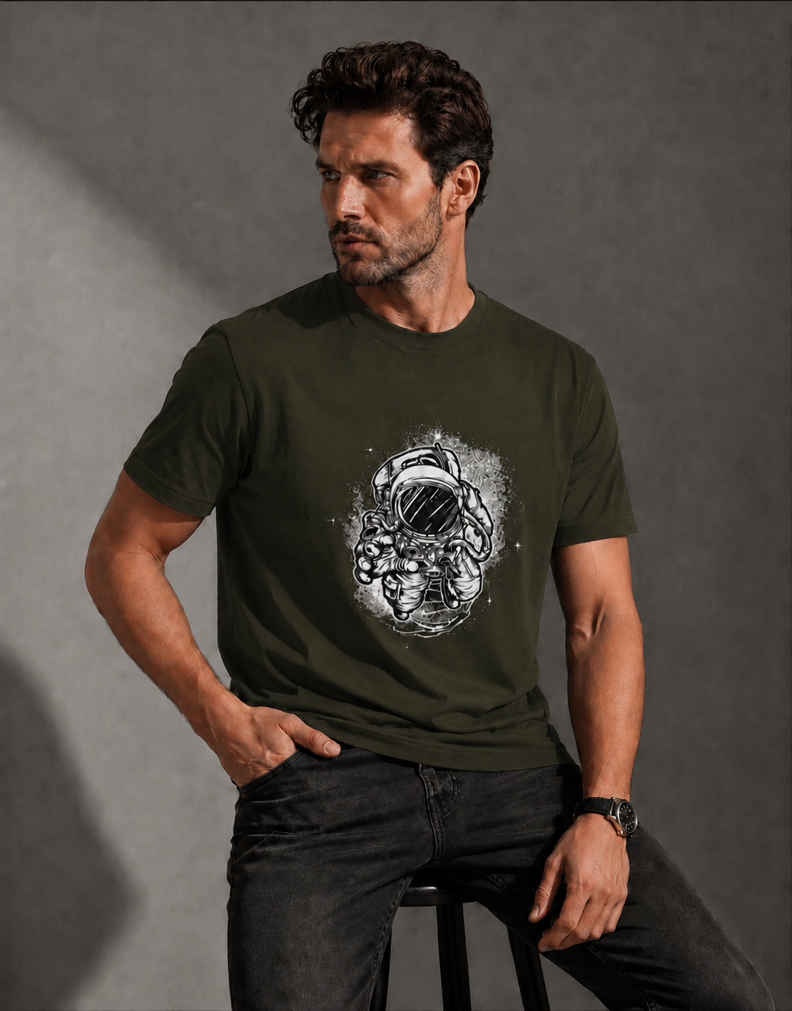 T-shirt unisexe classique à col rond