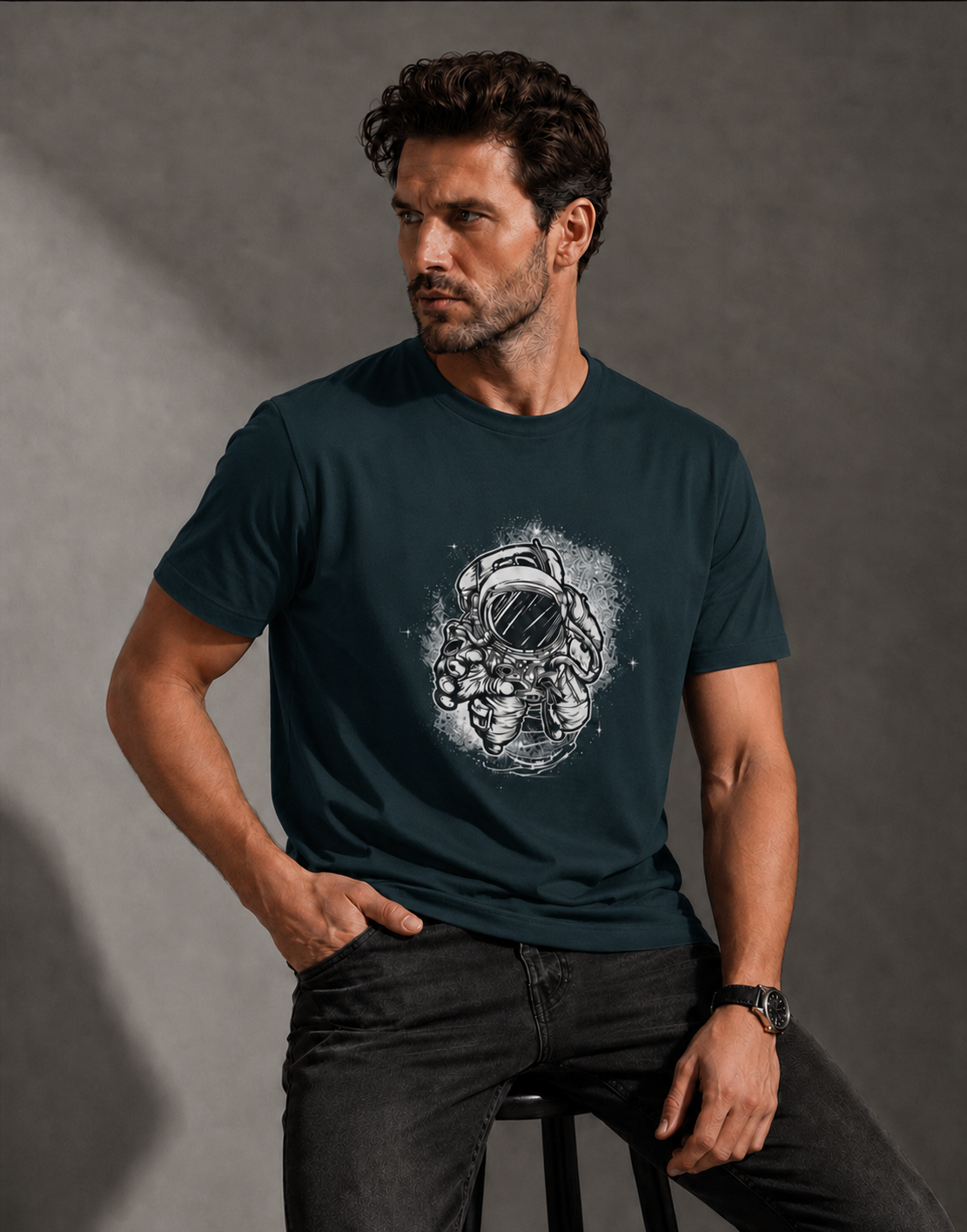 T-shirt unisexe classique à col rond
