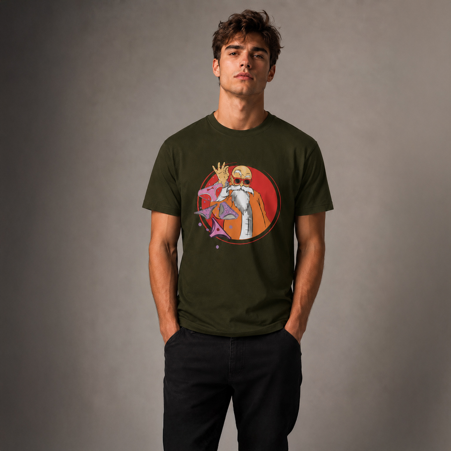 T-shirt unisexe classique à col rond