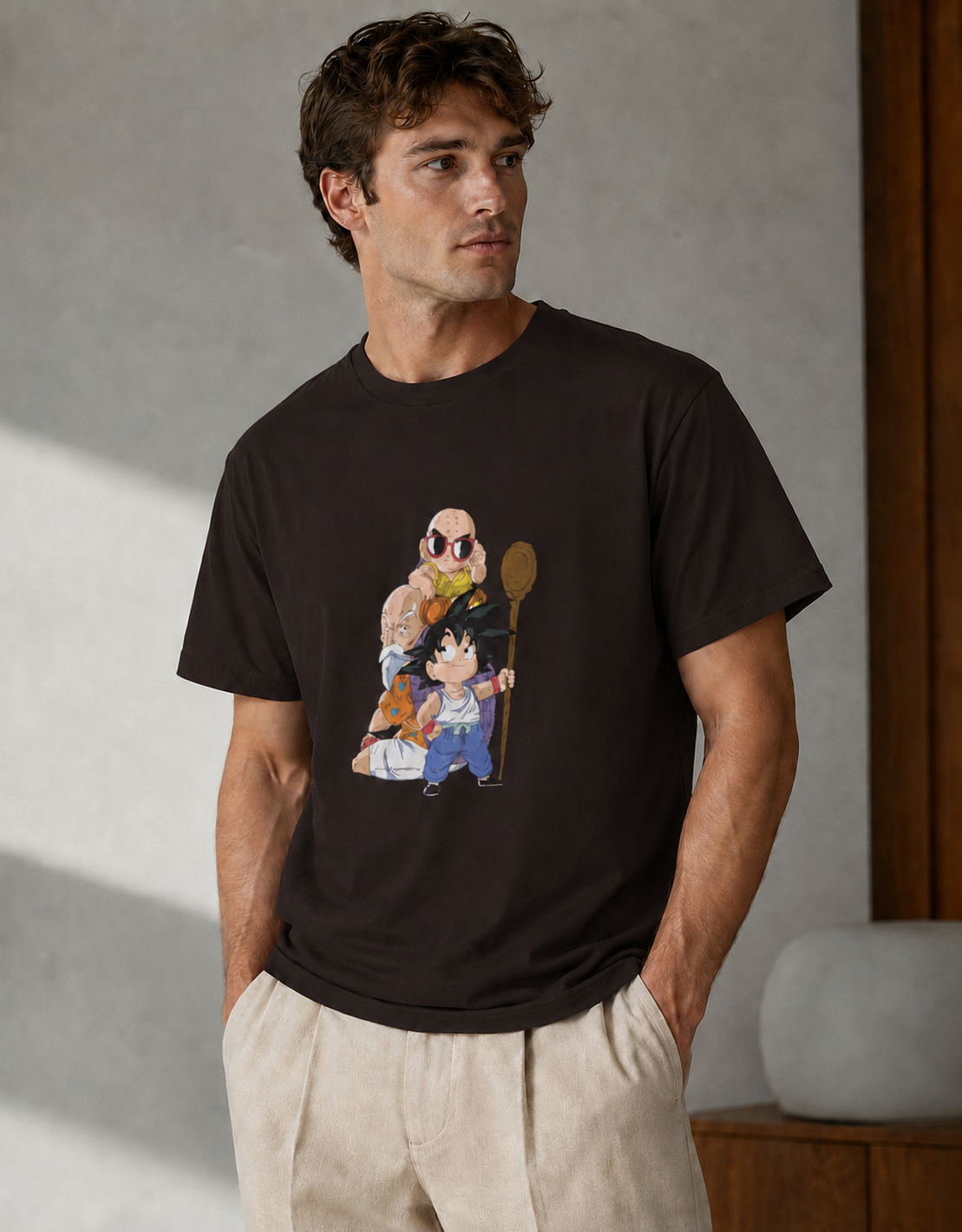 T-shirt unisexe classique à col rond