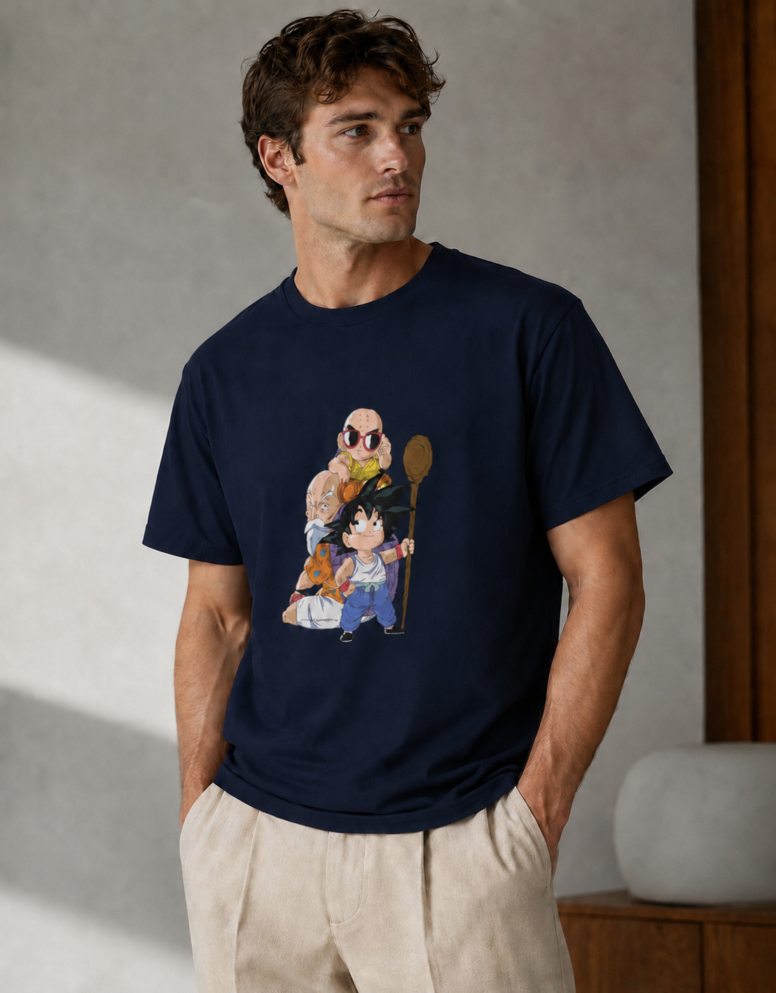 T-shirt unisexe classique à col rond