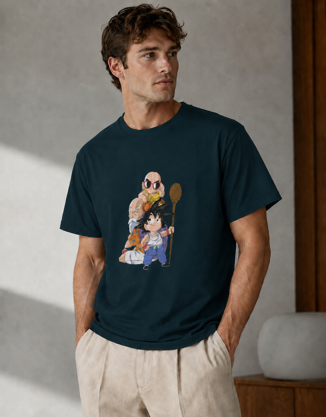 T-shirt unisexe classique à col rond