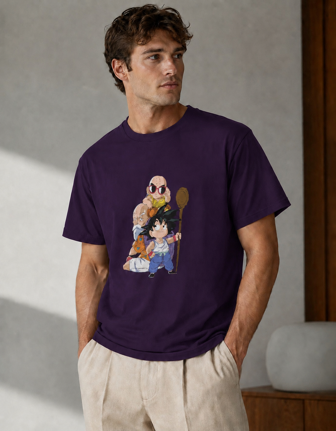 T-shirt unisexe classique à col rond