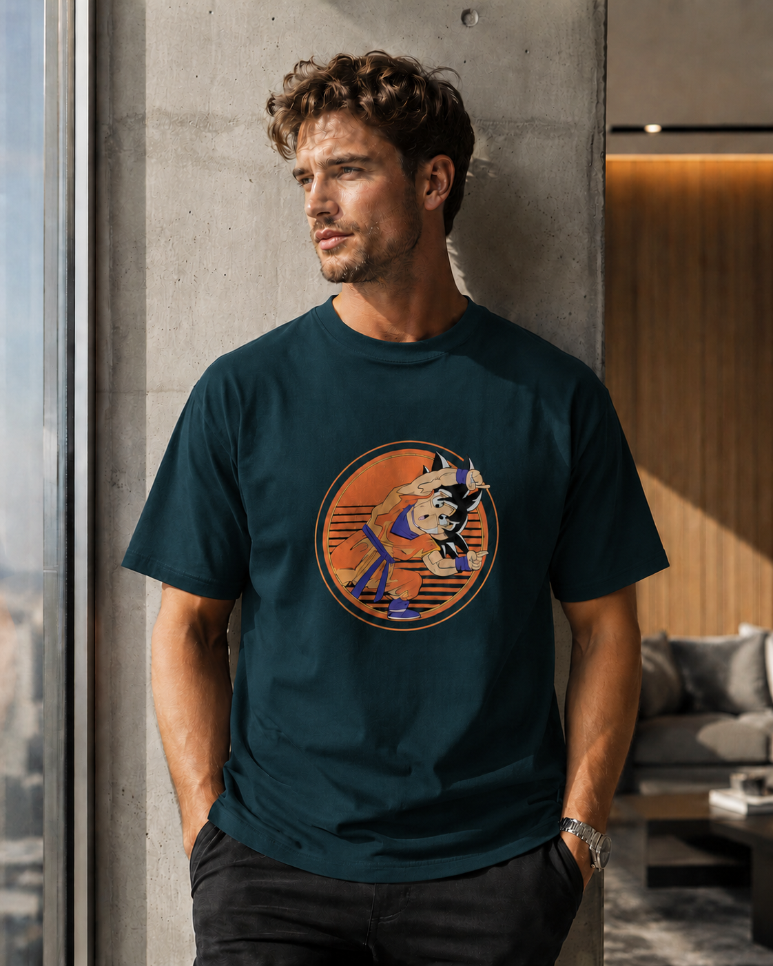 T-shirt unisexe classique à col rond | Collection Anime