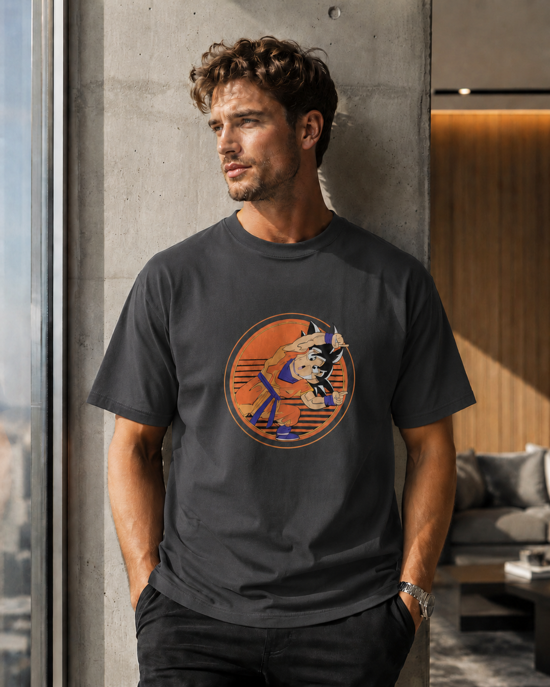 T-shirt unisexe classique à col rond | Collection Anime