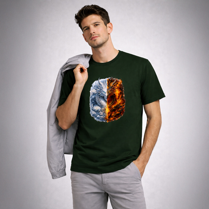 T-shirt unisexe classique à col rond