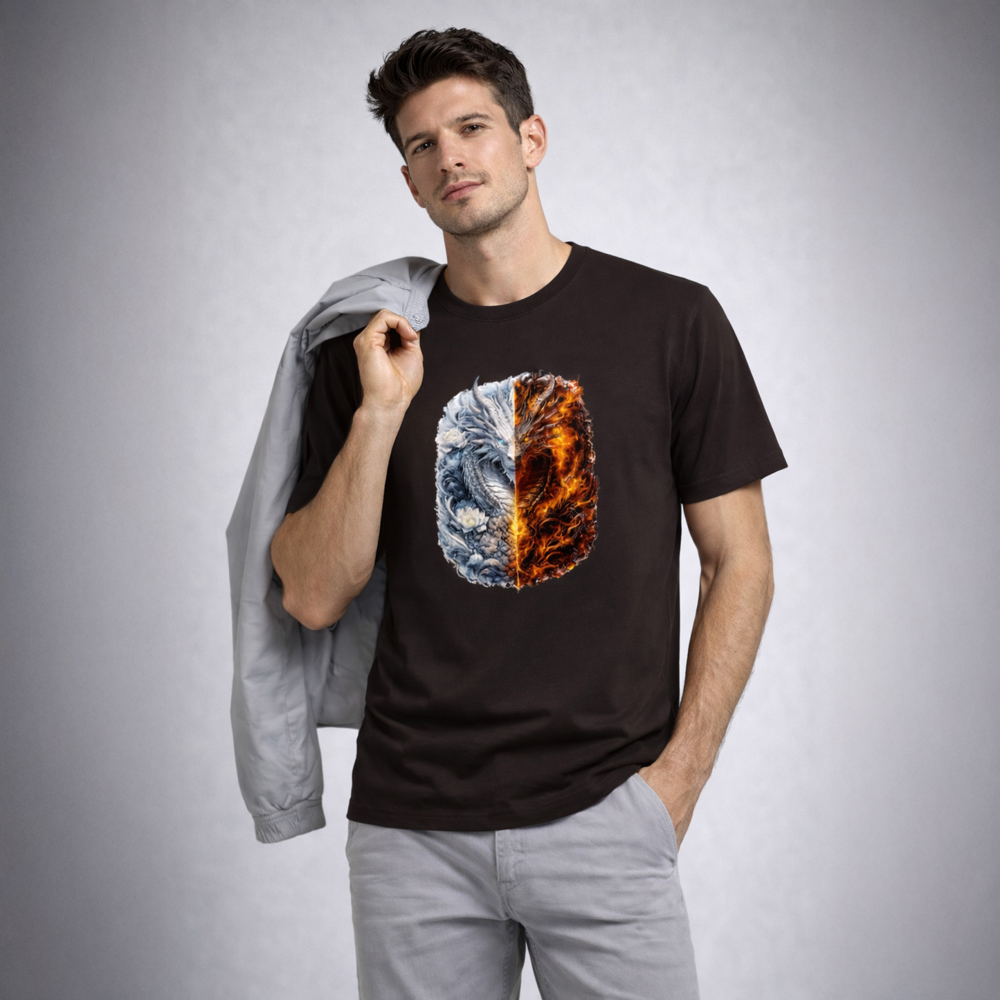 T-shirt unisexe classique à col rond