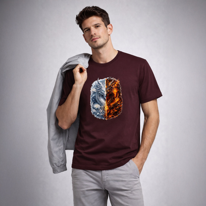 T-shirt unisexe classique à col rond