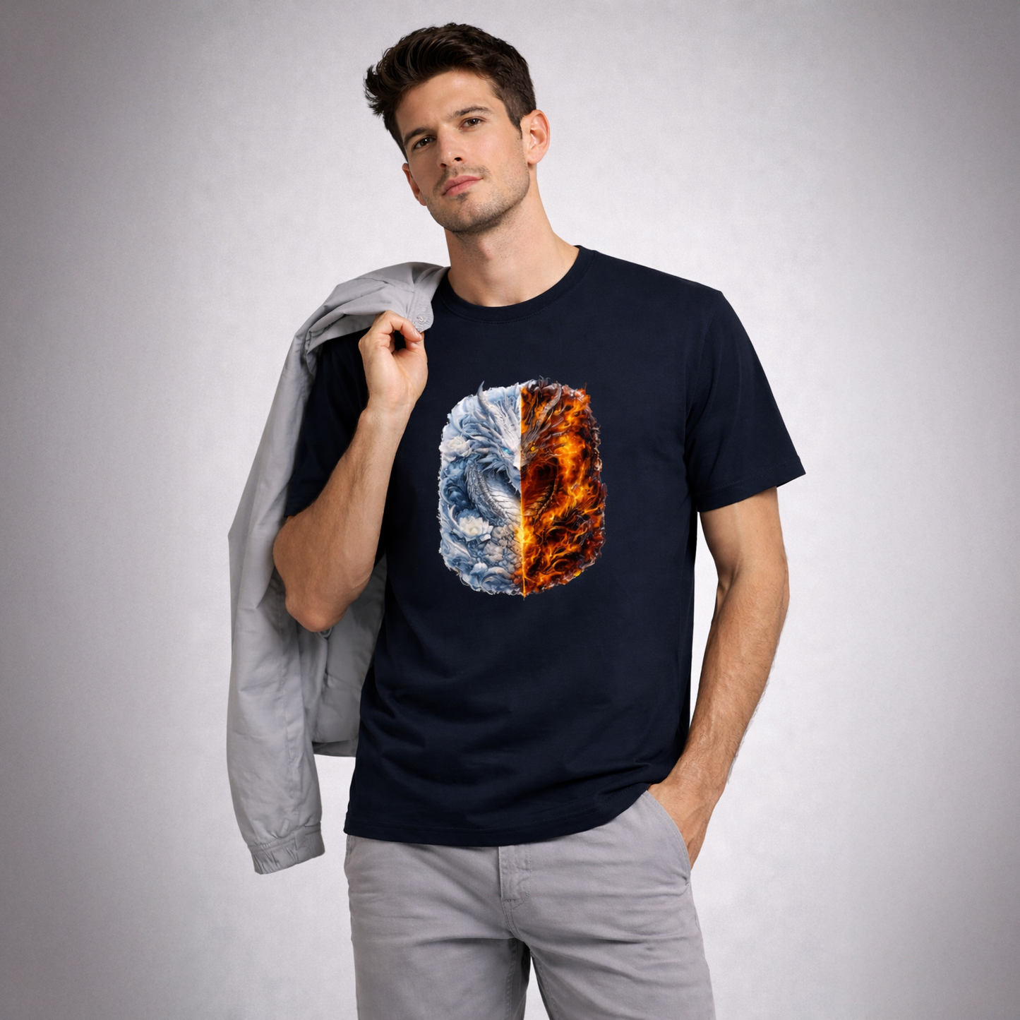 T-shirt unisexe classique à col rond