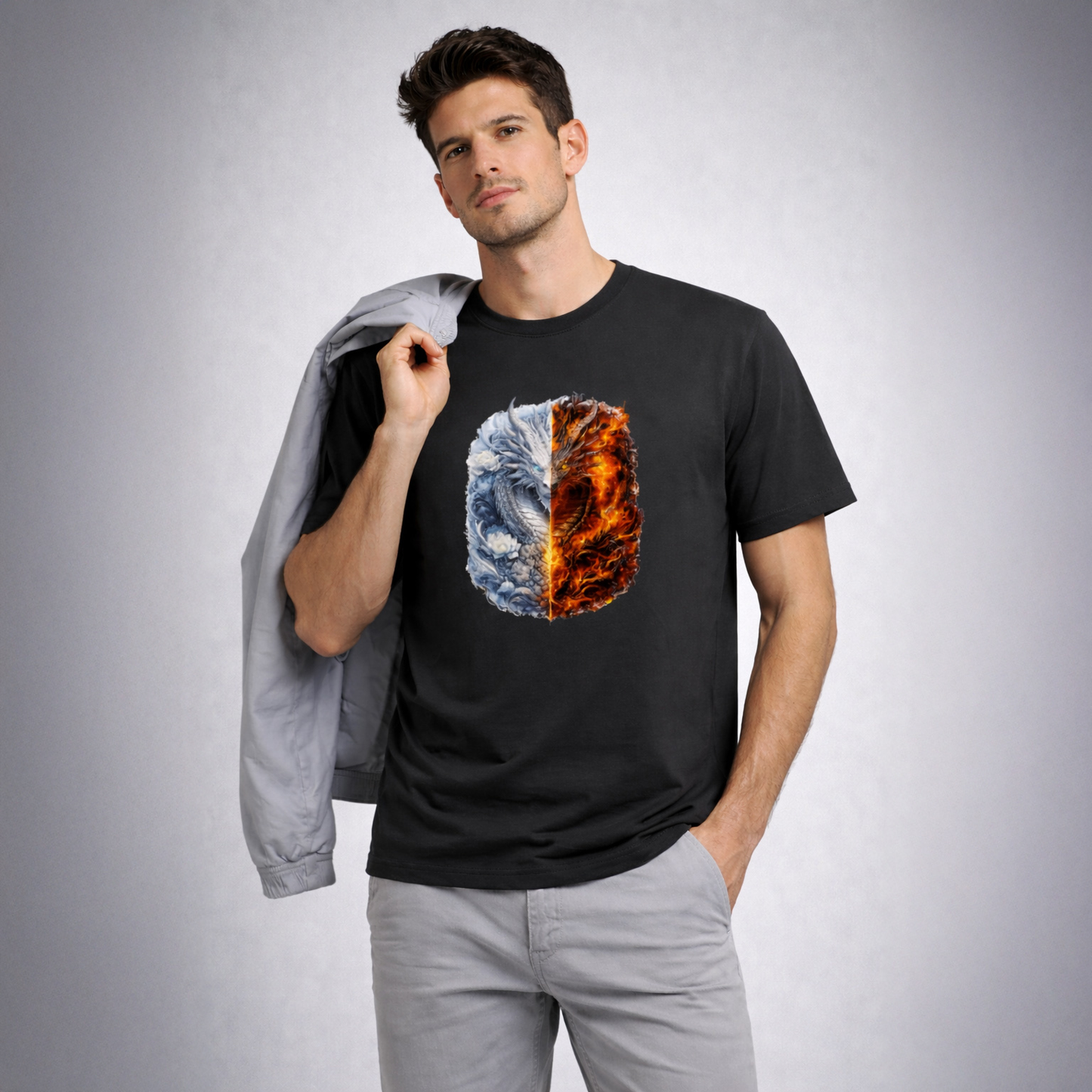 T-shirt unisexe classique à col rond