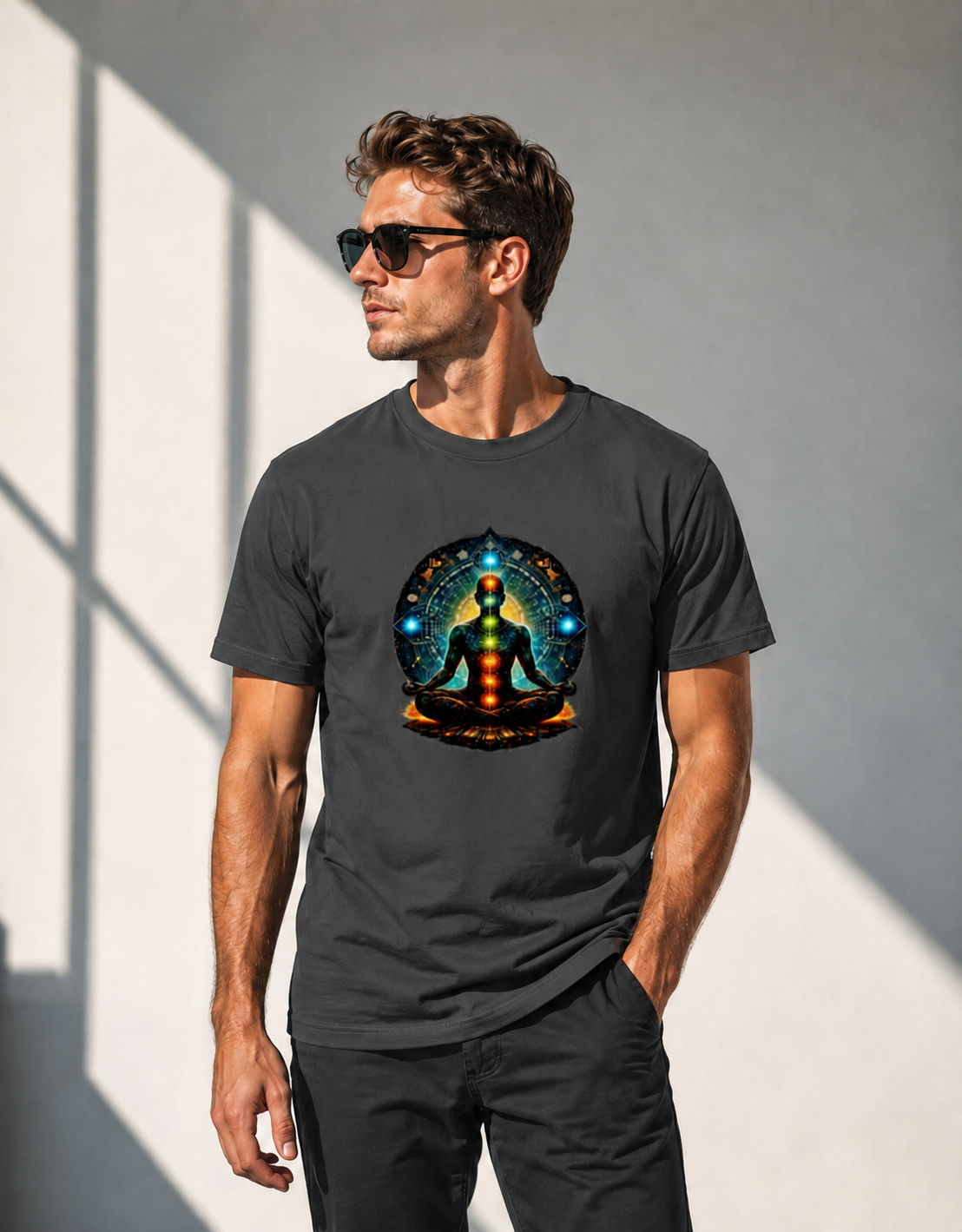 T-shirt unisexe classique à col rond
