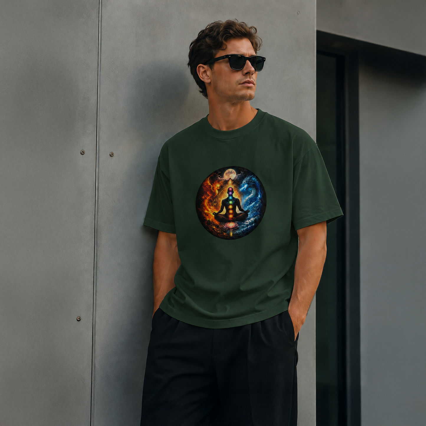 T-shirt Chakra Classic Crew | Collection Spirituelle