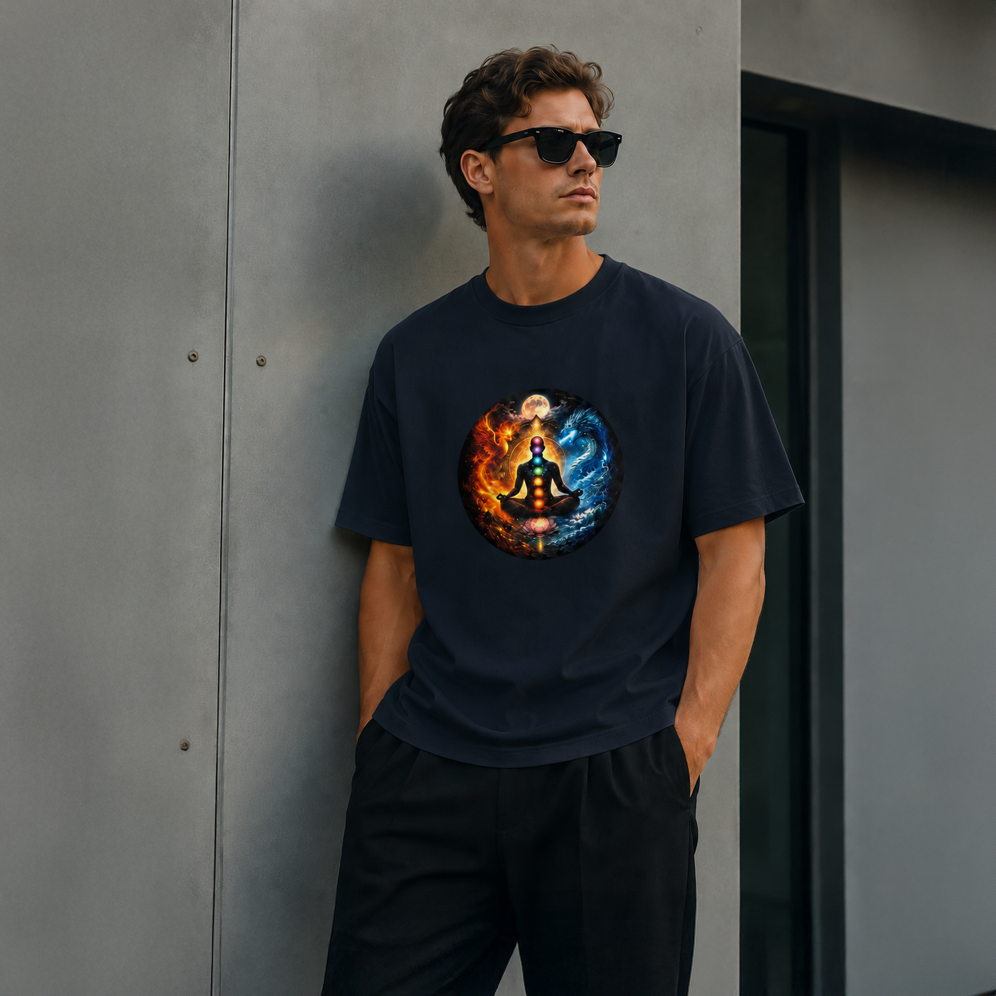 T-shirt Chakra Classic Crew | Collection Spirituelle