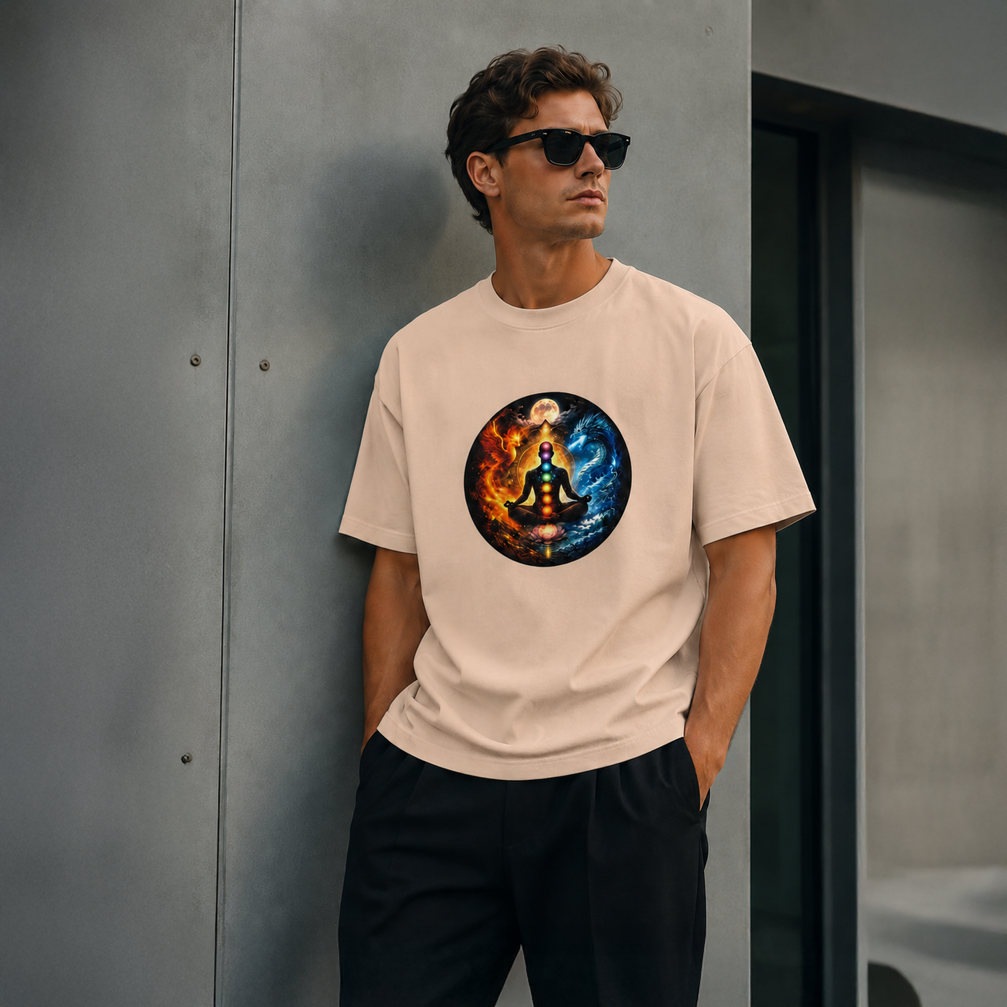 T-shirt Chakra Classic Crew | Collection Spirituelle