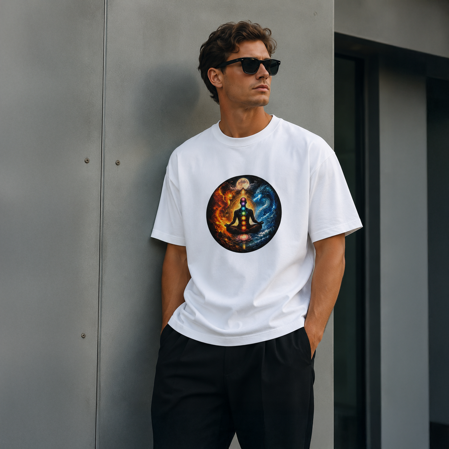 T-shirt Chakra Classic Crew | Collection Spirituelle