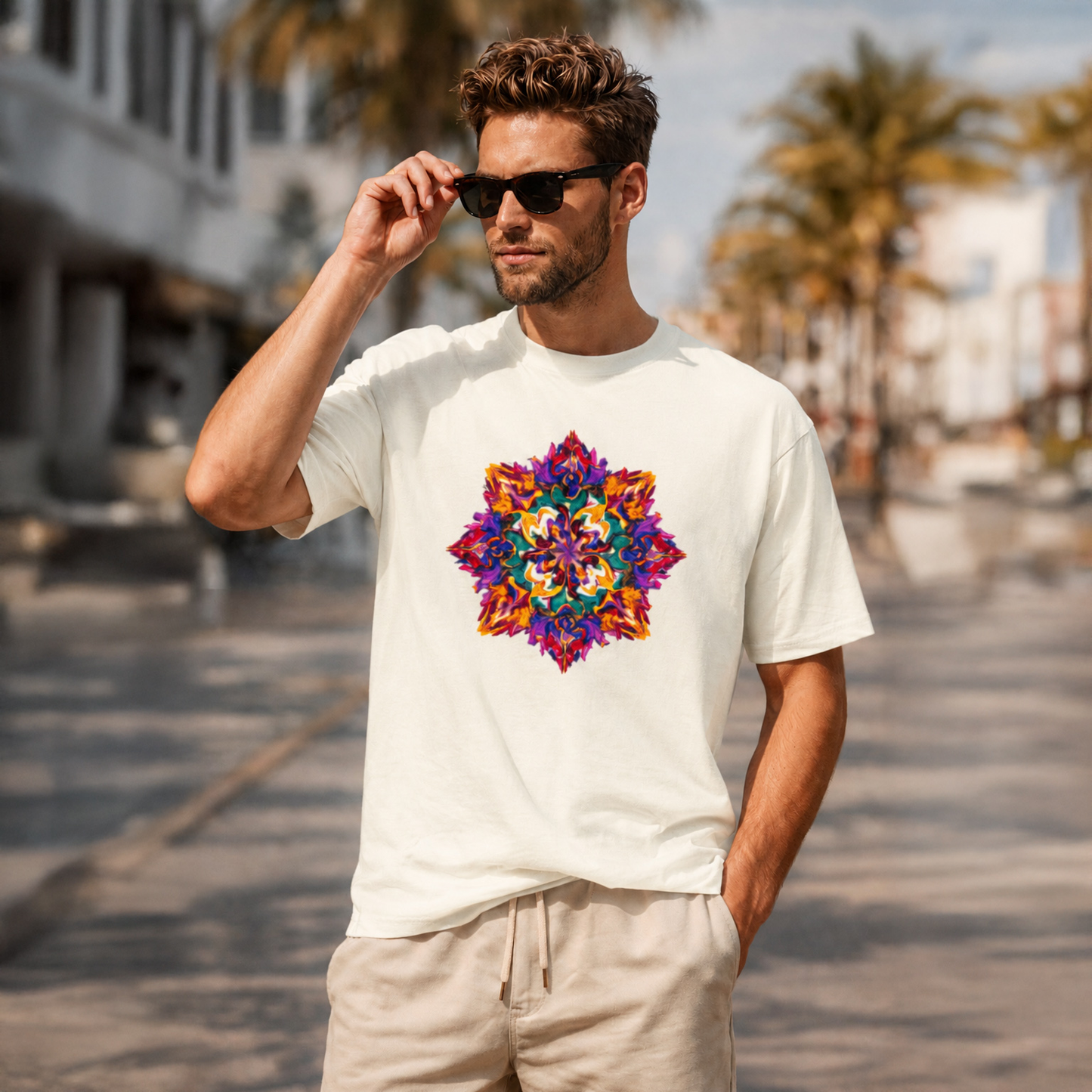 T-shirt unisexe classique à col rond