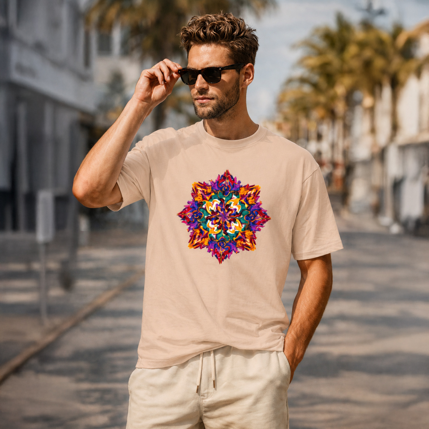 T-shirt unisexe classique à col rond