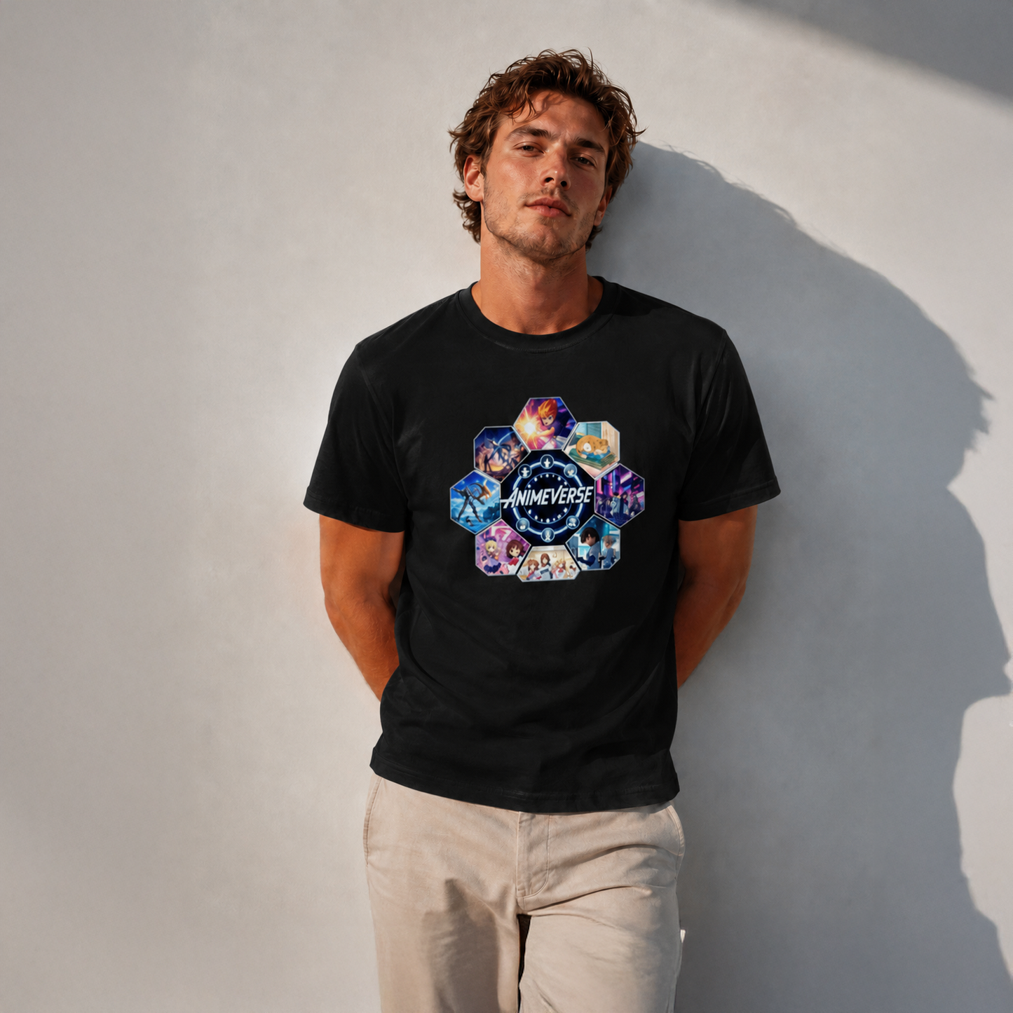 T-shirt unisexe classique à col rond