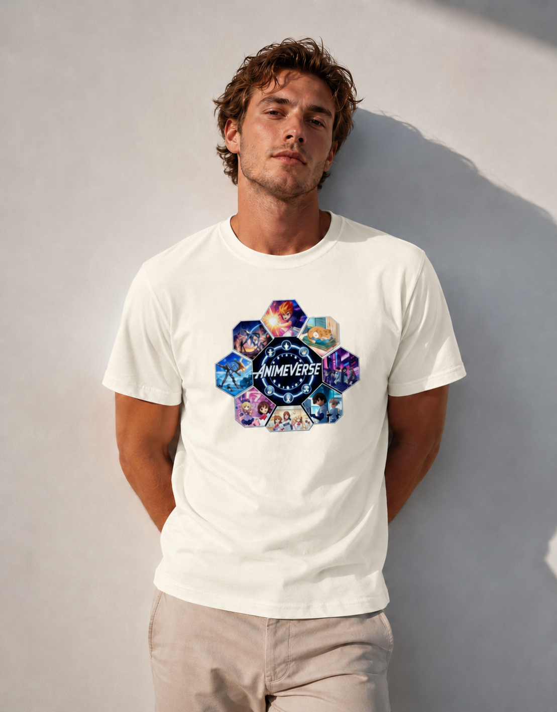 T-shirt unisexe classique à col rond