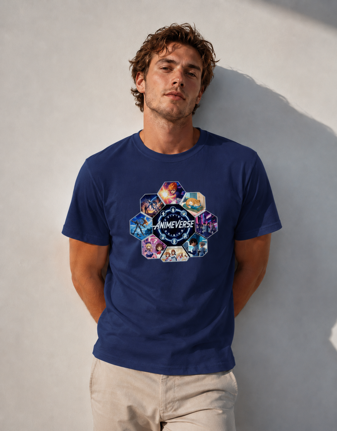 T-shirt unisexe classique à col rond