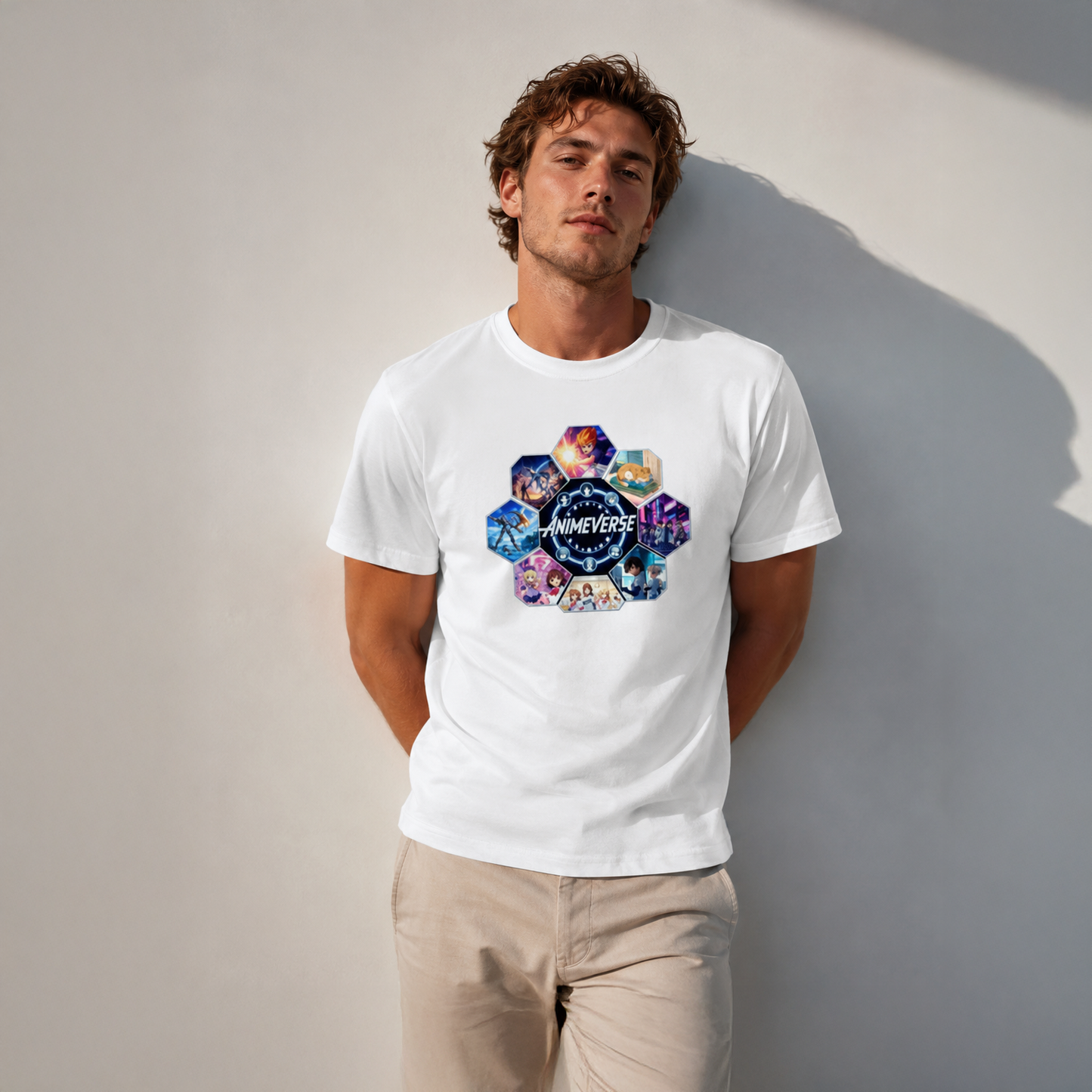T-shirt unisexe classique à col rond