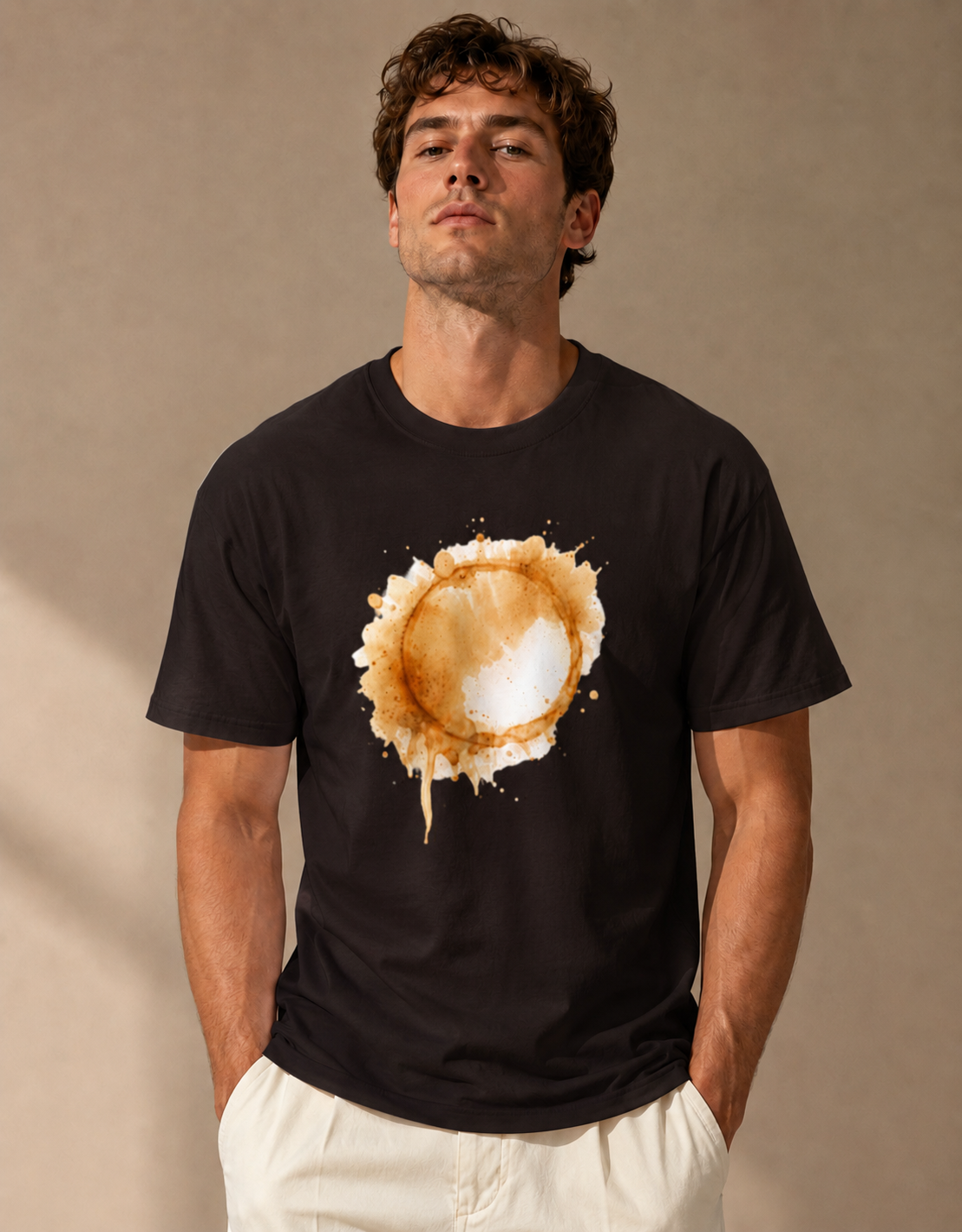 T-shirt unisexe classique à col rond